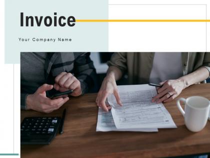 Invoice employee inspecting calculator businessman examining