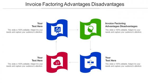 Invoice Factoring Advantages Disadvantages Ppt Powerpoint Presentation Show Vector Cpb