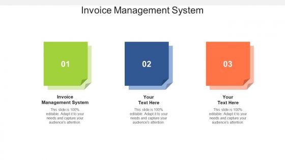 Invoice management system ppt powerpoint presentation styles visuals cpb