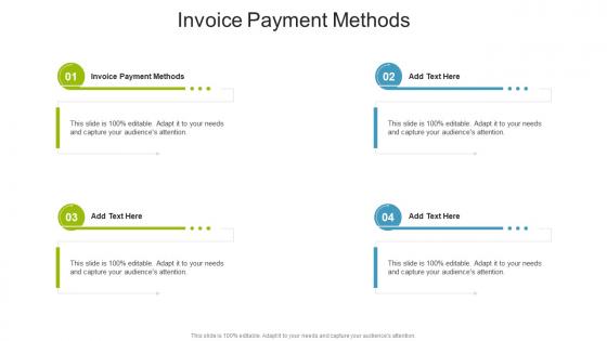 Invoice Payment Methods In Powerpoint And Google Slides Cpb