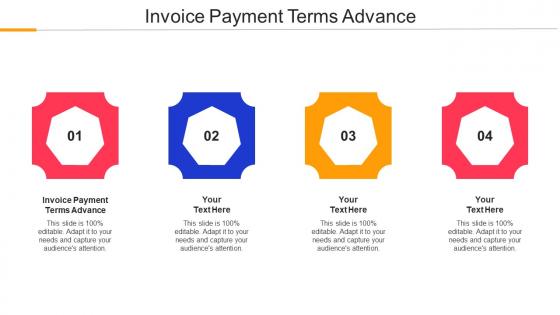 Invoice Payment Terms Advance Ppt Powerpoint Presentation Pictures Professional Cpb