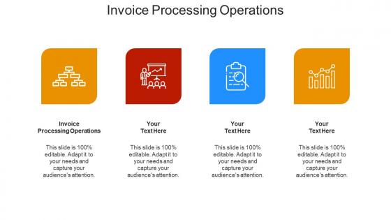 Invoice processing operations ppt powerpoint presentation portfolio icon cpb