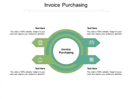 Invoice purchasing ppt powerpoint presentation summary gridlines cpb