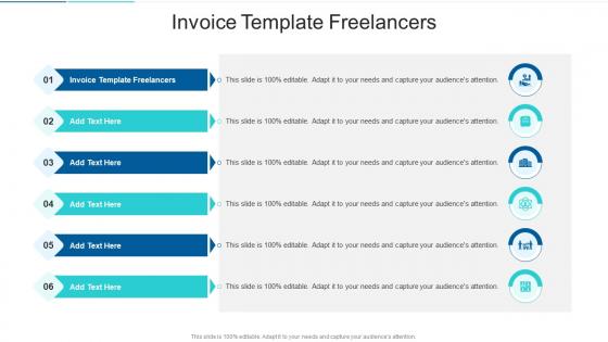 Invoice Template Freelancers In Powerpoint And Google Slides Cpb