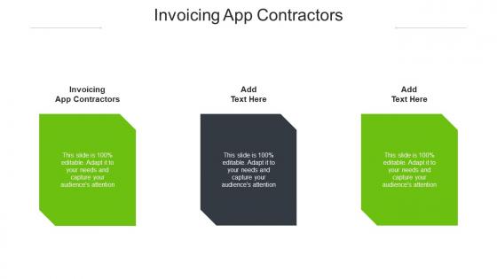 Invoicing App Contractors Ppt Powerpoint Presentation Styles Infographic Template Cpb