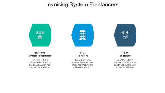 Invoicing system freelancers ppt powerpoint presentation styles slide portrait cpb