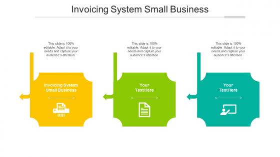 Invoicing System Small Business Ppt Powerpoint Presentation Graphics Cpb