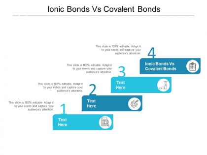 Ionic bonds vs covalent bonds ppt powerpoint presentation summary display cpb