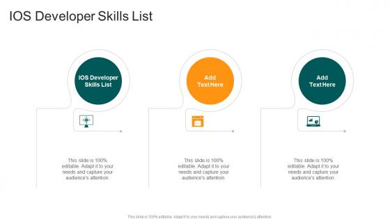 IOS Developer Skills List In Powerpoint And Google Slides Cpb