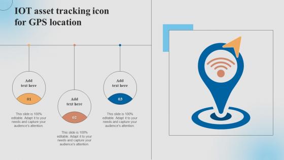 Iot Asset Tracking Icon For Gps Location