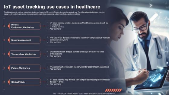 IoT Asset Tracking Use Cases In Healthcare Role Of IoT Asset Tracking In Revolutionizing IoT SS