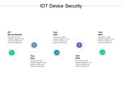 Iot device security ppt powerpoint presentation icon graphic images cpb