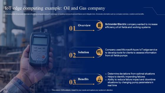 IoT Edge Computing Example Oil And Gas Comprehensive Guide For IoT Edge IOT SS