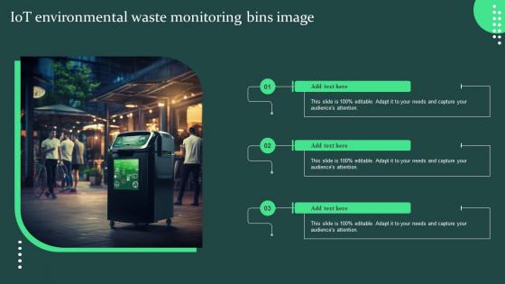 IOT Environmental Waste Monitoring Bins Image