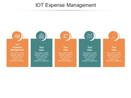 Iot expense management ppt powerpoint presentation infographics graphic tips cpb