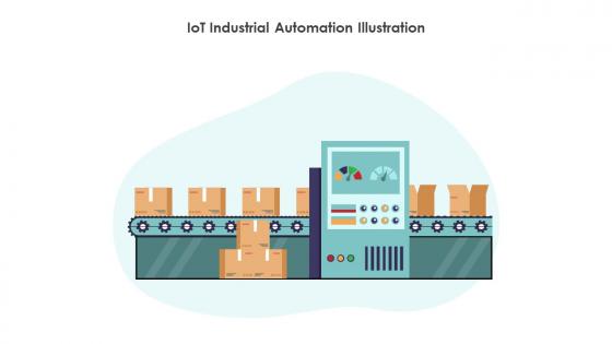 IoT Industrial Automation Illustration