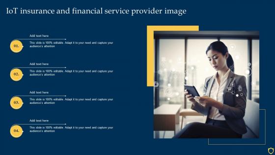 IOT Insurance And Financial Service Provider Image