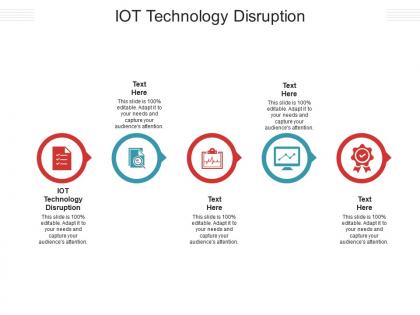 Iot technology disruption ppt powerpoint presentation styles graphics cpb