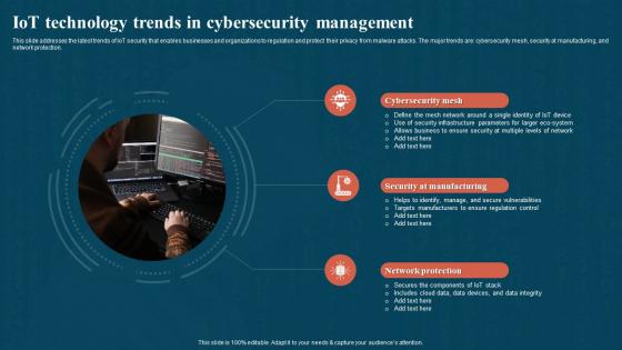 IoT Technology Trends In Cybersecurity Management