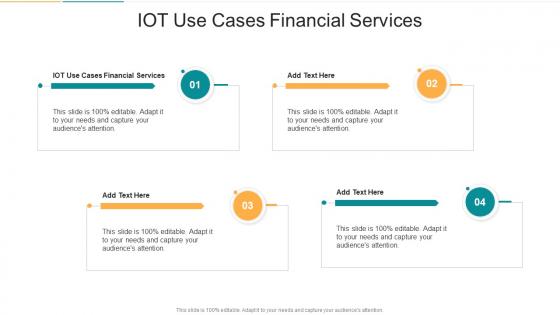 Iot Use Cases Financial Services In Powerpoint And Google Slides Cpb