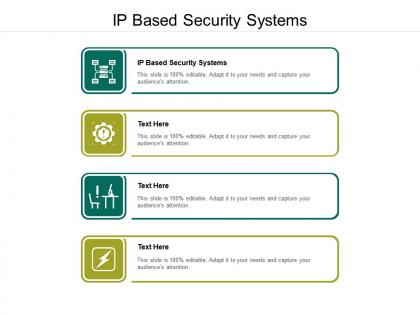 Ip based security systems ppt powerpoint presentation show deck cpb