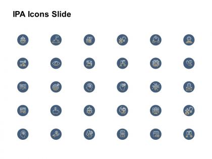 Ipa icons slide arrows growth c156 ppt powerpoint presentation gallery example