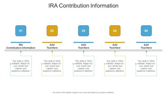 Ira Contribution Information In Powerpoint And Google Slides Cpb
