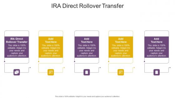 IRA Direct Rollover Transfer In Powerpoint And Google Slides Cpb