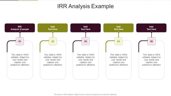 IRR Analysis Example In Powerpoint And Google Slides Cpb