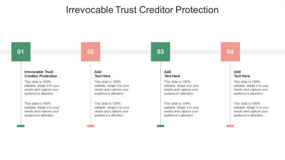 Irrevocable Trust Creditor Protection In Powerpoint And Google Slides Cpb