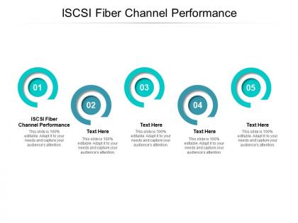 Iscsi fiber channel performance ppt powerpoint images cpb