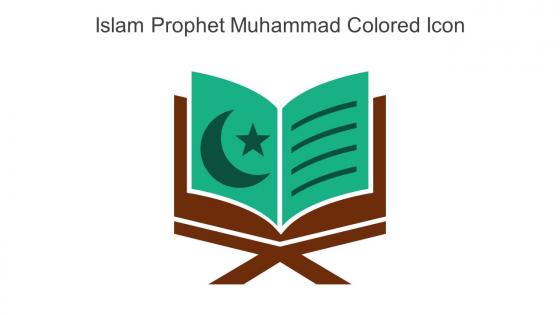 Islam Prophet Muhammad Colored Icon In Powerpoint Pptx Png And Editable Eps Format