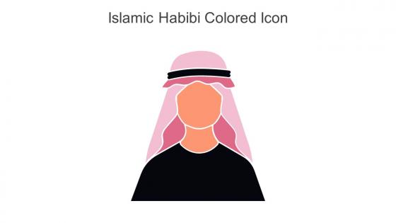Islamic Habibi Colored Icon In Powerpoint Pptx Png And Editable Eps Format