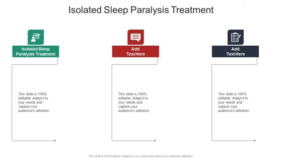 Isolated Sleep Paralysis Treatment In Powerpoint And Google Slides Cpb