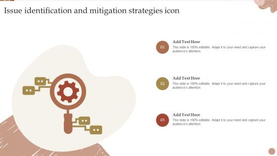 Issue Identification And Mitigation Strategies Icon