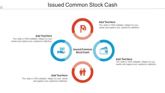 Issued Common Stock Cash Ppt Powerpoint Presentation Model Information Cpb