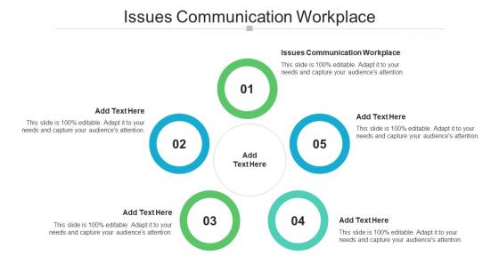 Issues Communication Workplace Ppt Powerpoint Presentation Inspiration Graphic Images Cpb