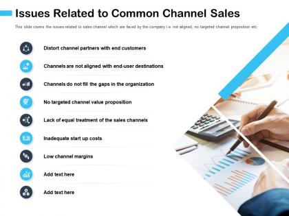 Issues related to common channel sales of equal ppt powerpoint presentation summary gridlines
