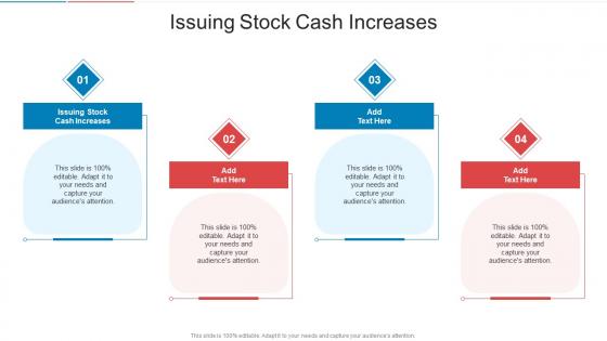 Issuing Stock Cash Increases In Powerpoint And Google Slides Cpb