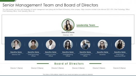 It Companys Business Introduction Senior Management Team And Board Of Directors