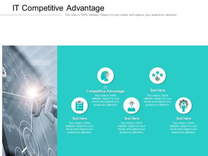 It competitive advantage ppt powerpoint presentation show professional cpb