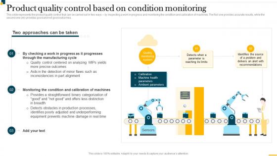 IT In Manufacturing Industry Product Quality Control Based On Condition Monitoring