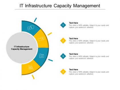 It infrastructure capacity management ppt powerpoint presentation summary display cpb
