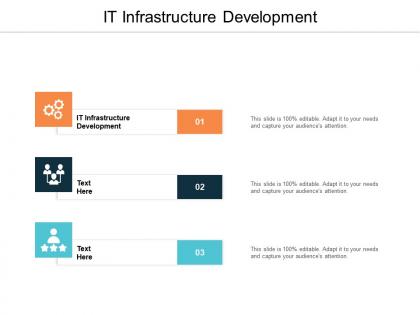 It infrastructure development ppt powerpoint presentation outline background image cpb