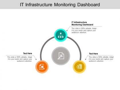 It infrastructure monitoring dashboard ppt powerpoint presentation styles outfit cpb