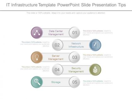 It infrastructure template powerpoint slide presentation tips