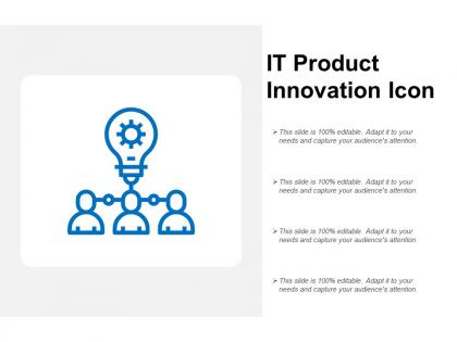 It product innovation icon