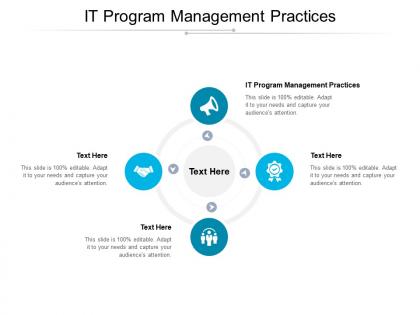 It program management practices ppt powerpoint presentation outline design cpb