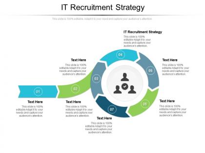 It recruitment strategy ppt powerpoint presentation summary maker cpb