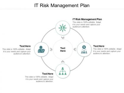 It risk management plan ppt powerpoint presentation show clipart images cpb